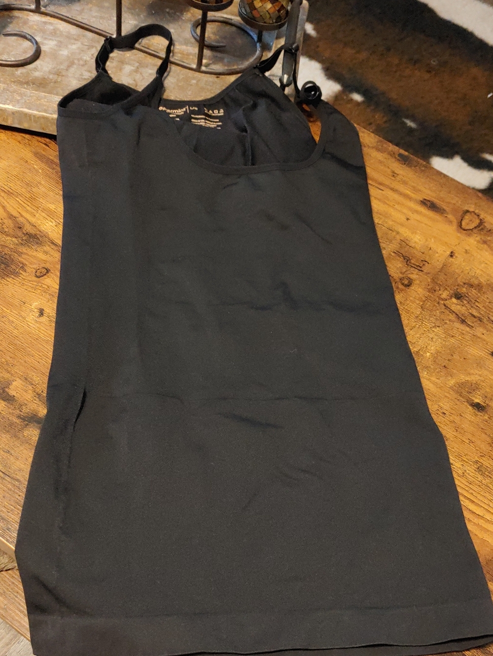 NWOT Shapermint open Chest Large Black Dress Shaper